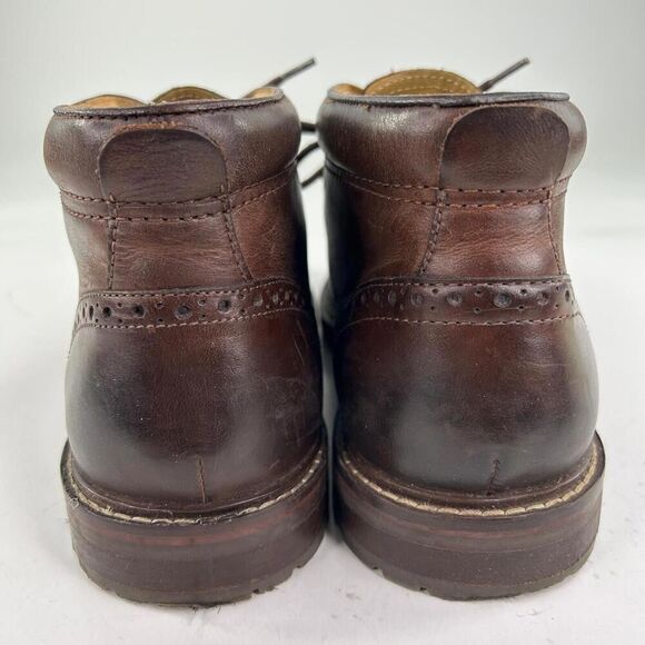 Florsheim Men\'s Fenway Chukka Boots US 10 D Brown Lace-Up Ankle Dress Shoes main image 4